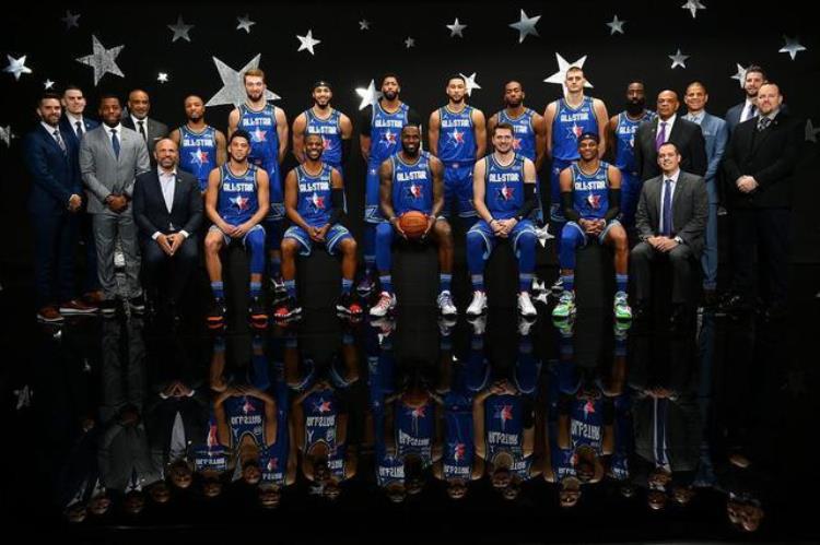 历届NBA全明星合影「最全NBA历届全明星合影心血整理致敬青春回忆满满」