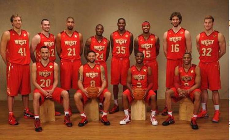 历届NBA全明星合影「最全NBA历届全明星合影心血整理致敬青春回忆满满」