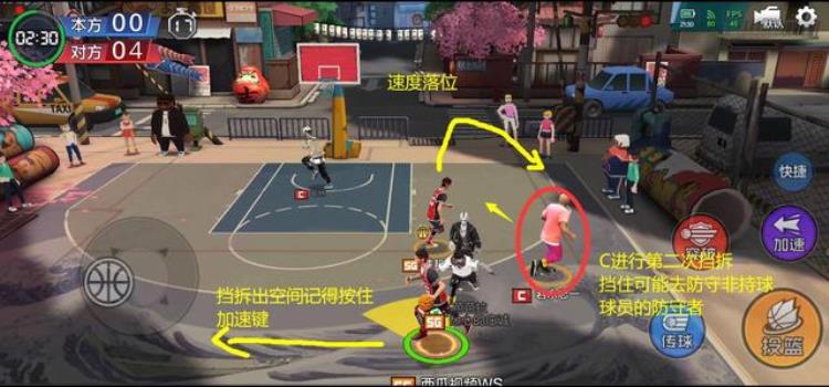 热血街篮三分球技巧「将NBA战术复制到热血街篮超详细模拟三分绝杀战术」