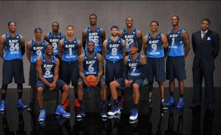 历届NBA全明星合影「最全NBA历届全明星合影心血整理致敬青春回忆满满」