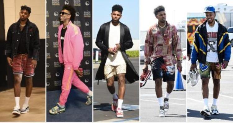 NBA穿搭分5个等级阿杜乡土气息C级潮男詹姆斯S级那SSS级