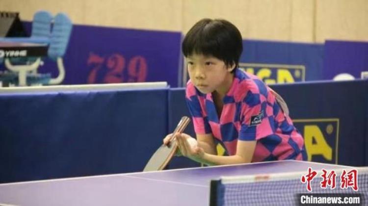 天津少年乒乓冠军的六一梦世界赛事大满贯