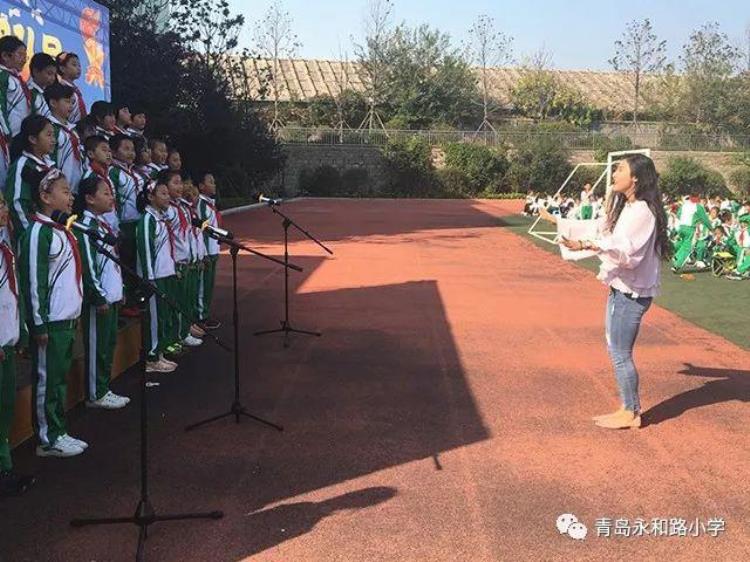 建队日争做新时代好队员集结在星星火炬旗帜下青岛永和路小学庆祝中国少先队建队69周年