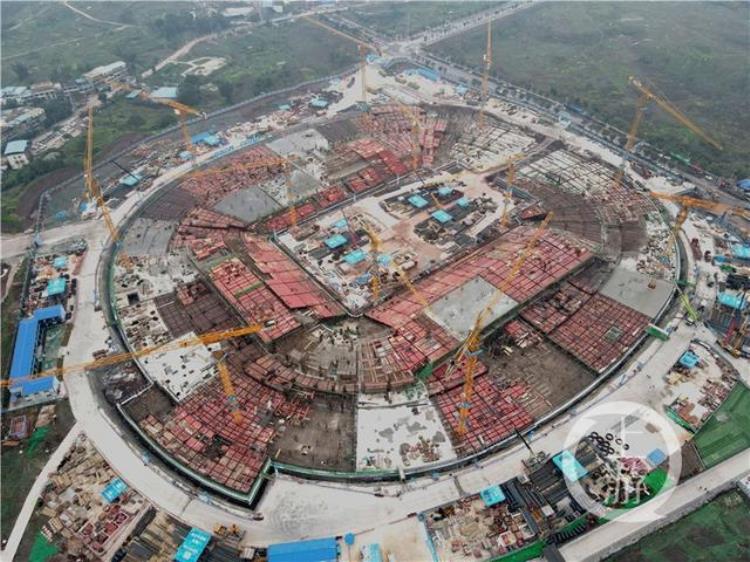 亚洲杯重庆场地建设「亚洲杯重庆足球场进度如何地下主体结构月底完工2年内建成」