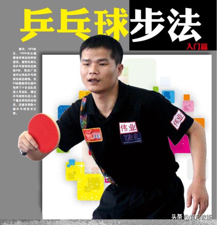 黄河教练专栏乒乓球步法入门篇