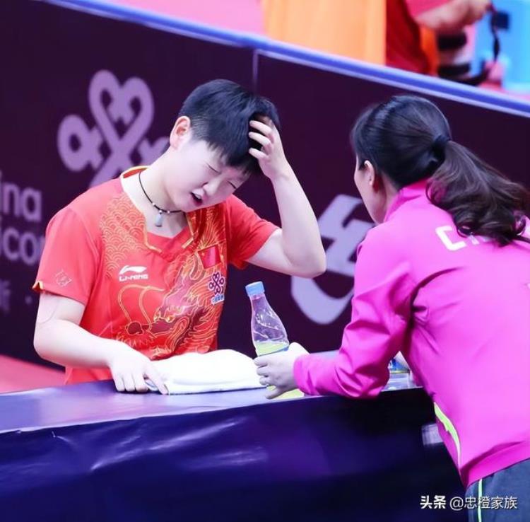曾是国乒功勋教练孙颖莎提到她感动落泪今希望女儿成世界冠军