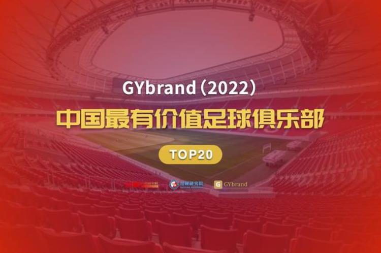 2021年足球俱乐部排行榜「2022年度中国最有价值足球俱乐部20强排行榜发布」