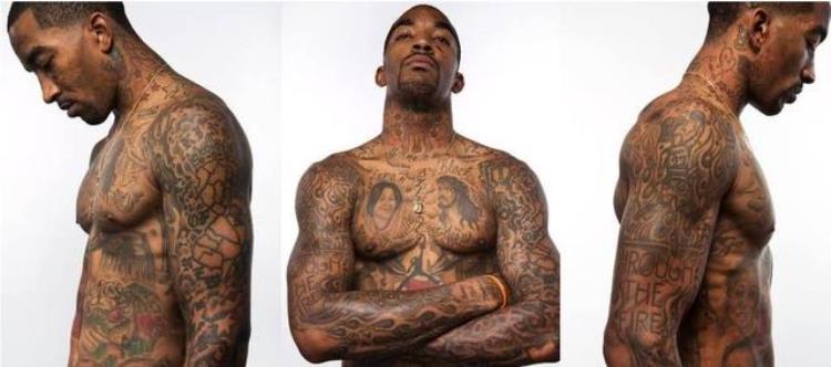 丹尼斯罗德曼纹身「NBA六大纹身狂魔JR罗德曼皆上榜第一曾是小鲜肉」