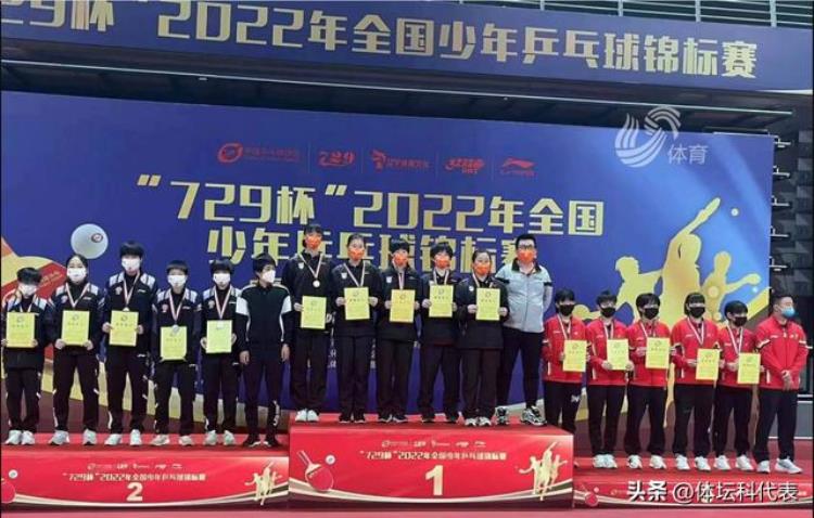 小张继科小刘诗雯第一次进国家队全国少年锦标赛冠军诞生了