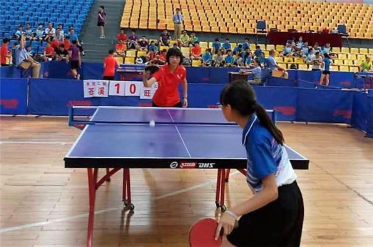 广元市二运会青少年组乒乓球团体赛结束苍溪夺得1金1银