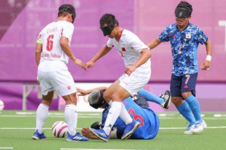 残奥会盲人足球中国对日本,东京残奥会男子盲人足球半决赛