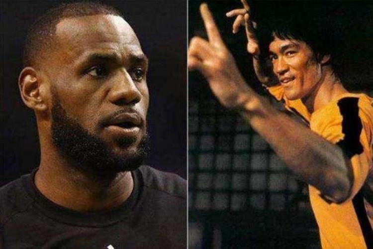 NBA球员有多崇拜李小龙堪称华人骄傲詹皇用他的名言激励自己