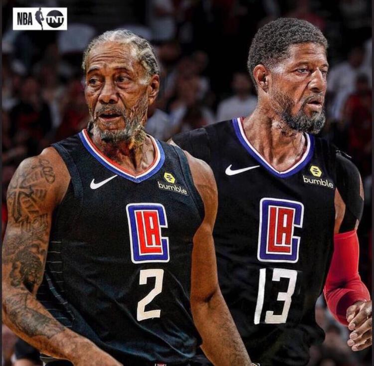 nba老球员照片「年龄挑战来看看NBA球员们的老年照」