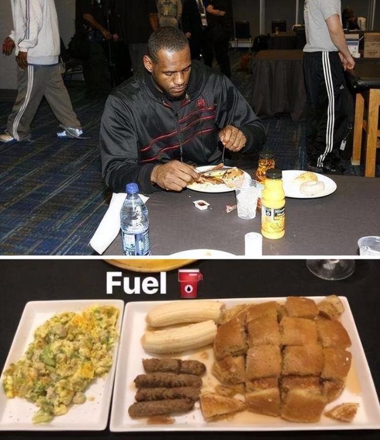 詹姆斯一顿吃多少「NBA球星有多能吃詹姆斯一天吃7顿奥尼尔36根热狗吃不饱」