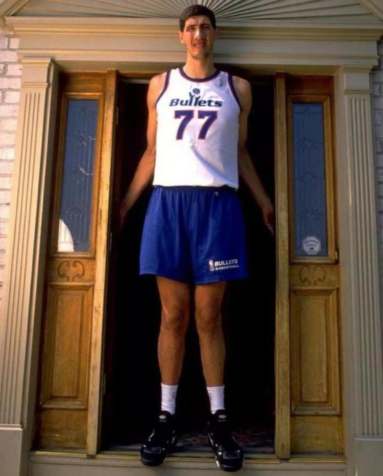 nba历史身高最高的人「他是NBA历史身高最高的球员」