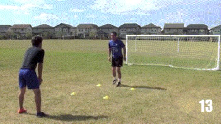 足球教学教你移动中的停接球训练教案「足球教学教你移动中的停接球训练」