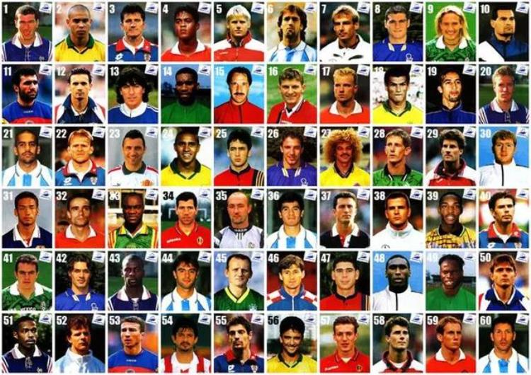 98年世界杯球星「巨星云集比赛精彩也就算了98世界杯连各队球衣都这么经典」