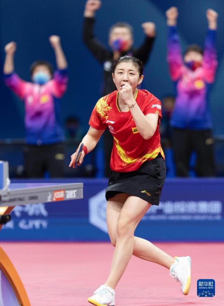 世乒赛团体赛中国女队夺冠