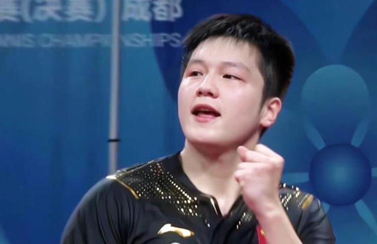 中国男团3比0德国队荣获世乒赛冠军樊振东表情冲上热搜