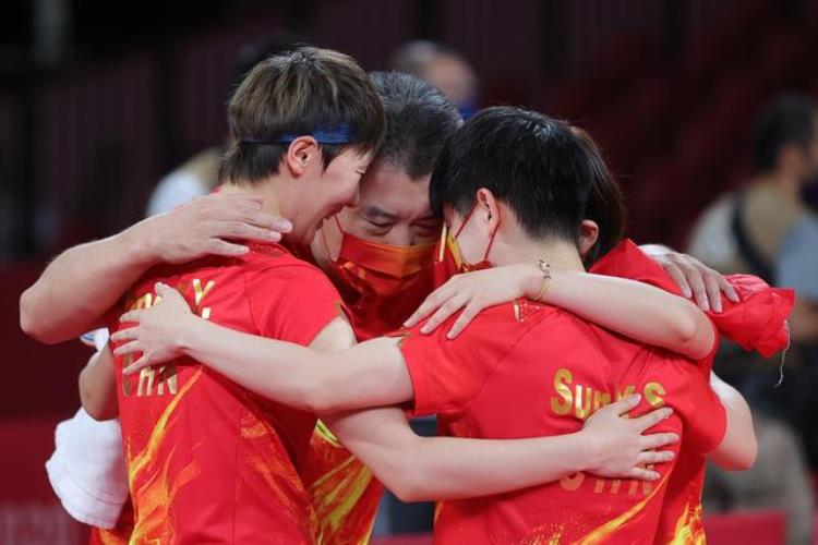 乒乓球中国队夺得女团冠军