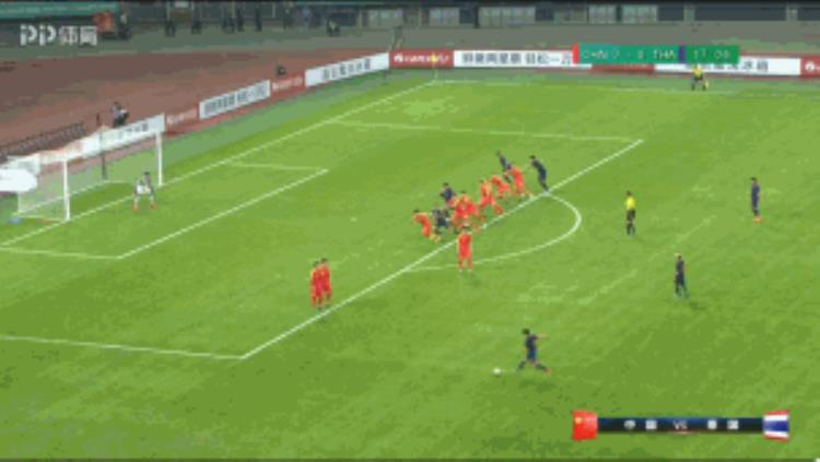 PP体育直播中国杯半场中国01泰国李磊伤退泰国梅西破门