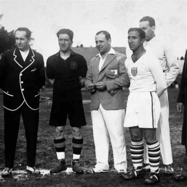 忆世界杯世界杯赛事第2场美国VS比利时1930世界杯