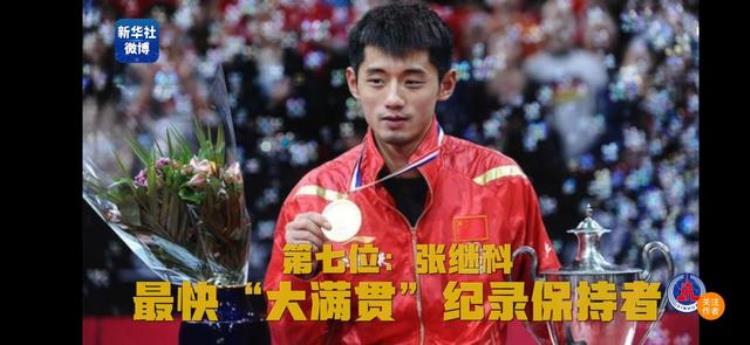 国乒队yyds​乒乓球10位大满贯得主中国占9席