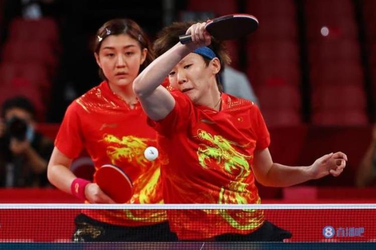 ?中国军团第34金乒乓球女子团体陈梦孙颖莎王曼昱