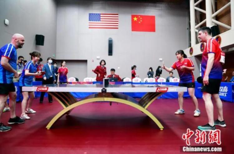 乒乓球混双中国队爆冷「东西问短评世乒赛中美首组混双夺牌为何引人关注」