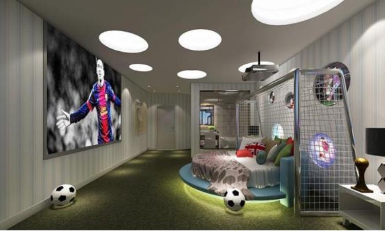 治家平台||欧洲杯狂欢足球主题房间装饰技巧