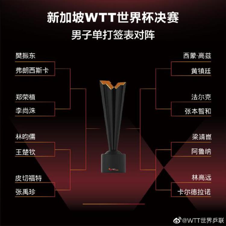 国乒凌晨抵达新加坡WTT世界杯决赛明日开战CCTV5全程直播