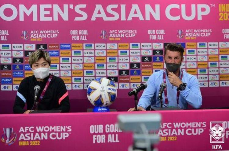 不谈复仇韩国主帅中国女足实力出众亚洲杯决赛是巨大挑战