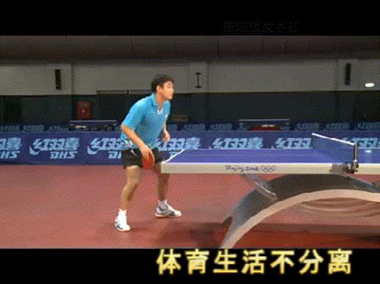 乒乓球直板爱好者反手位必学技术直板横拉的练习方法