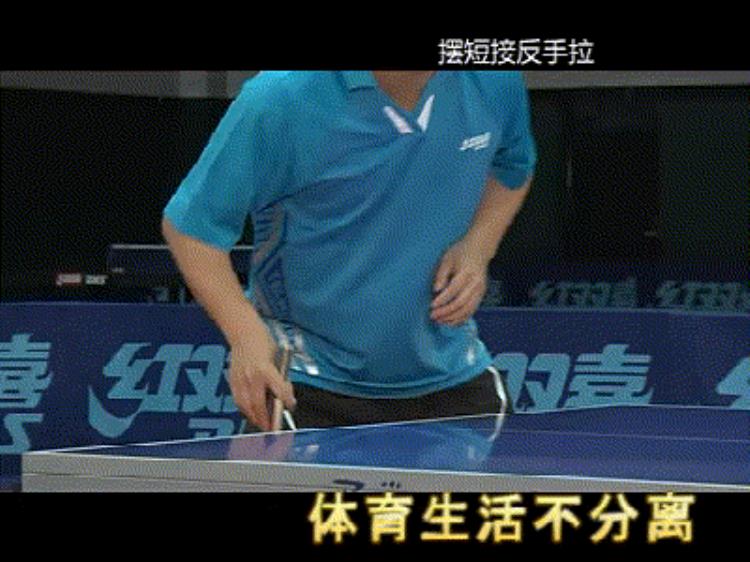 乒乓球直板反拉技术要领「乒乓球直板爱好者反手位必学技术直板横拉的练习方法」