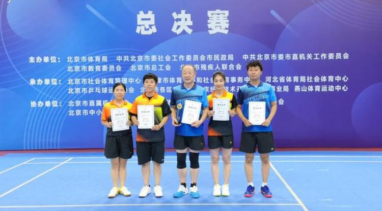京环乒乓球队在北京市第十六届和谐杯乒乓球总决赛中喜获佳绩