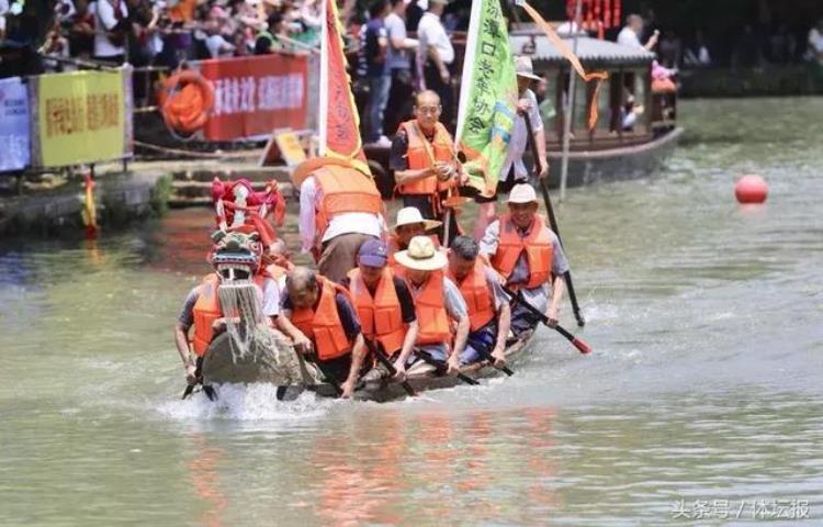 西溪湿地 赛龙舟「百舸争流中外好手在杭州西溪湿地来了场龙舟世界杯」