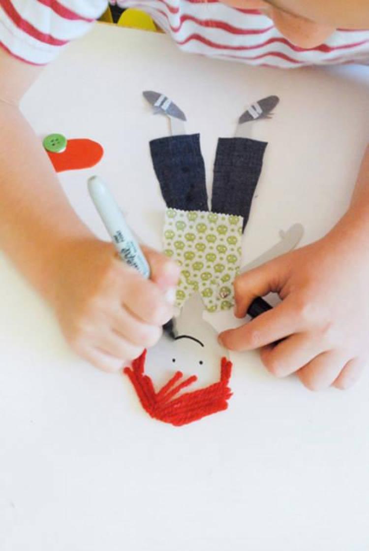手工做袜子给宝宝「几款适合和孩子做的手工娃娃妈妈们学起来最后一个袜子好看」