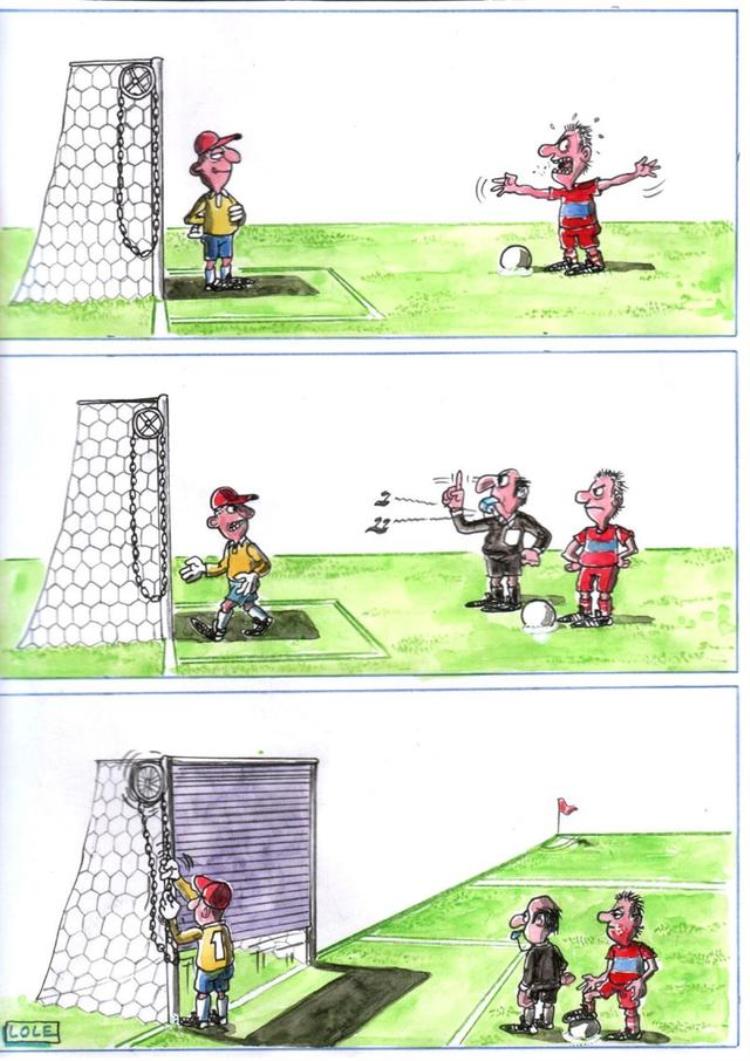 有哪些关于足球的漫画「漫世界幽默漫画欣赏足球故事」