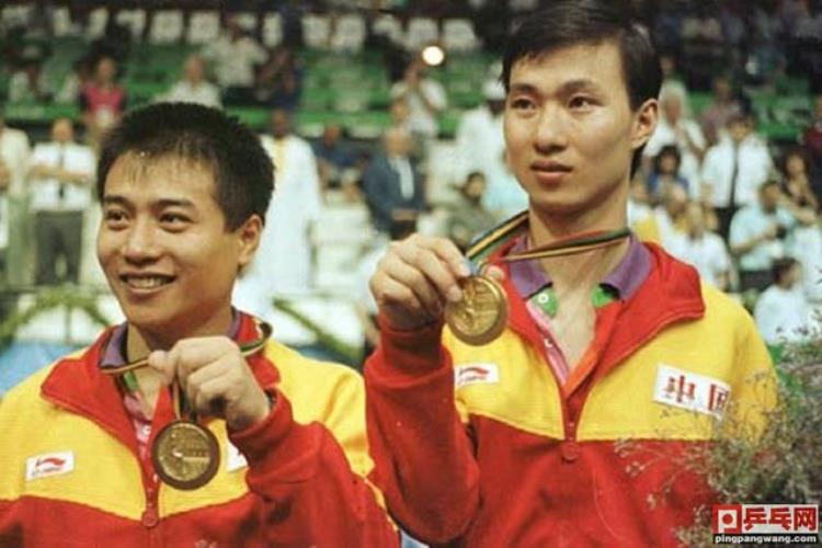 王涛吕林最牛一战巴塞罗那奥运会击败世乒赛男双冠军勇夺金牌