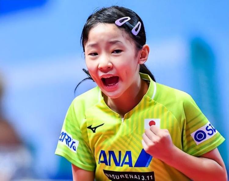 国乒决战14岁日本小将张本美和打疯了41淘汰名将晋级决赛