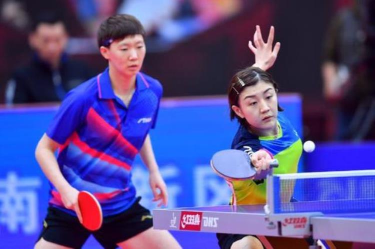 2个40乒乓球女单决赛惊现神仙打架国内赛场比奥运会决赛更难