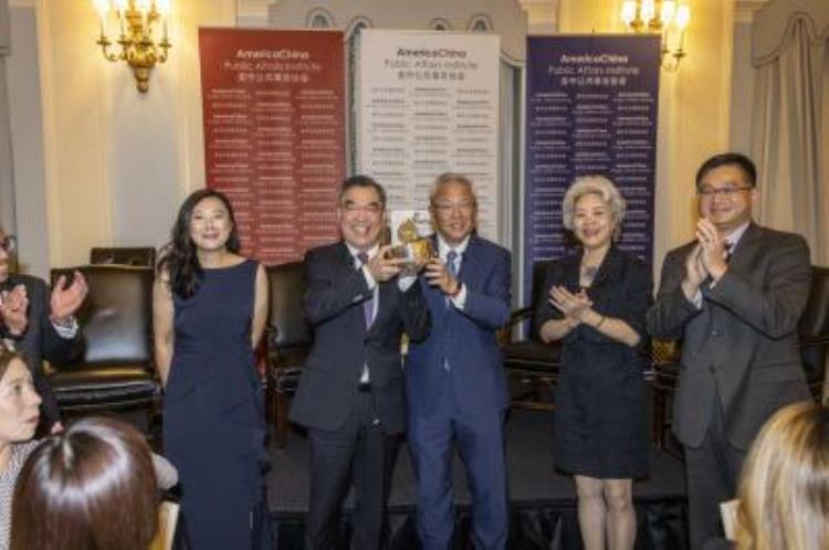 中国驻纽约总领事黄屏总领事出席中美乒乓外交50周年纪念活动