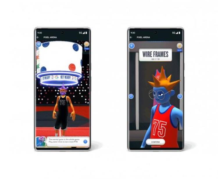 谷歌为NBA官方App内置了一个虚拟的PixelArena篮球馆