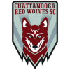 查塔努加红狼队徽